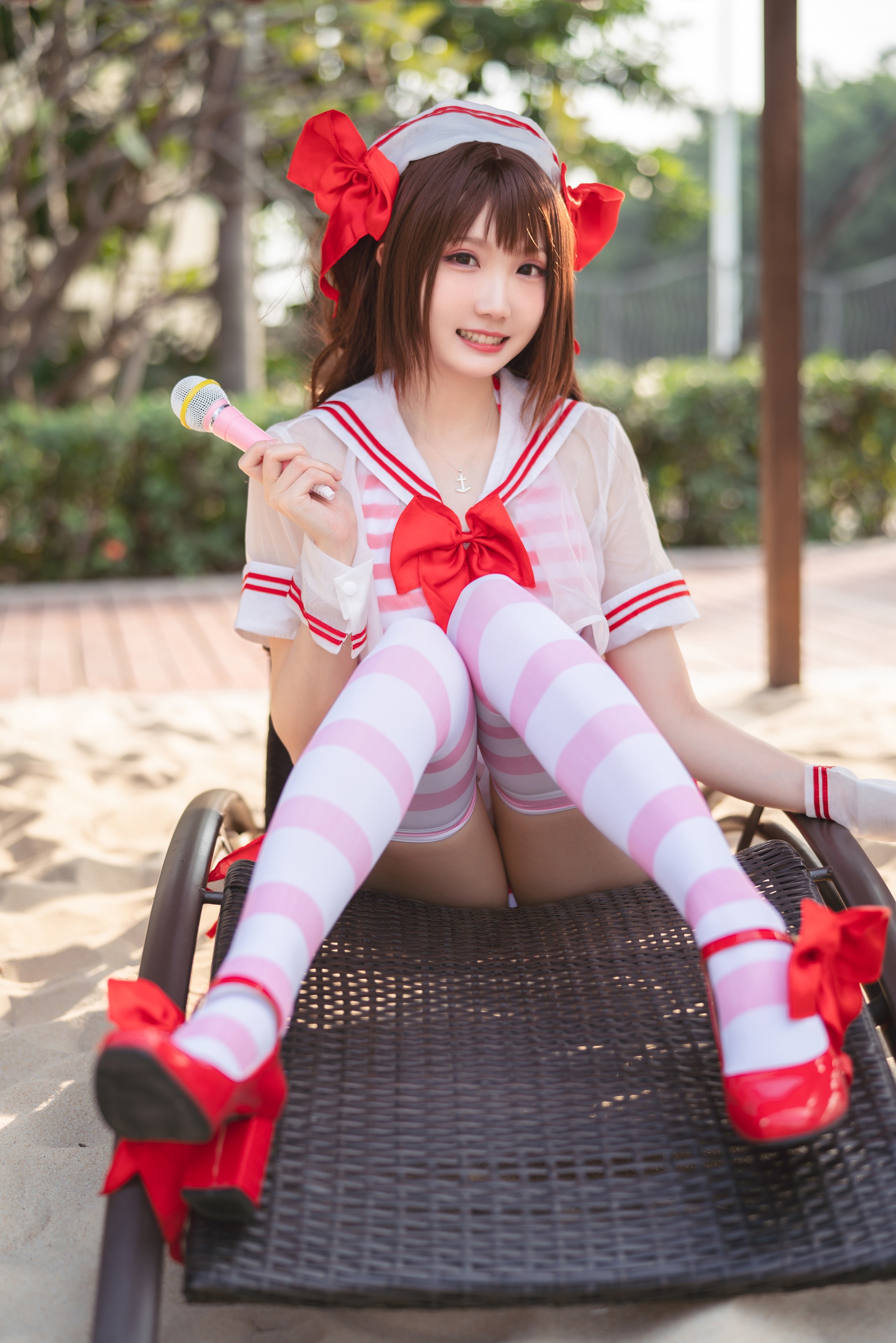 图片[1]-瓜希酱 – NO.007 岛村卯月 泳衣 [30P]-XikXak